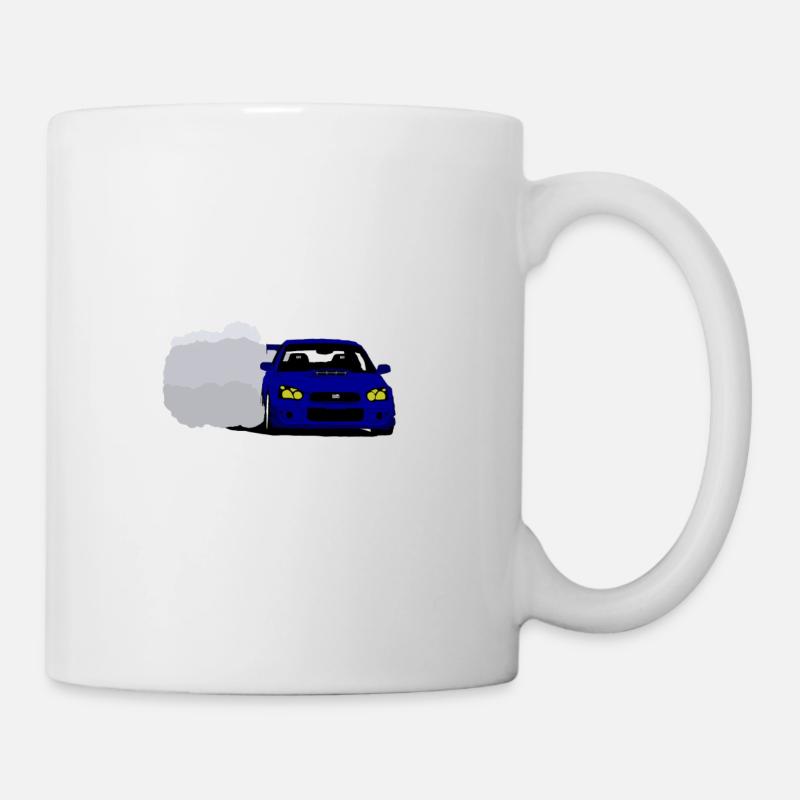 Auto - Tasse - Weiß