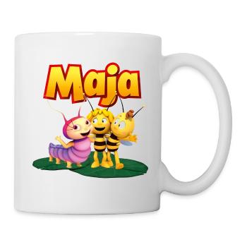 Maya The Bee Together With Willy And Ulla - Mug - white - Right