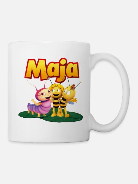 Maya The Bee Together With Willy And Ulla - Mug - white