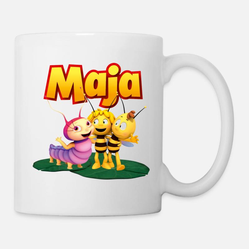 Maya The Bee Together With Willy And Ulla - Mug - white