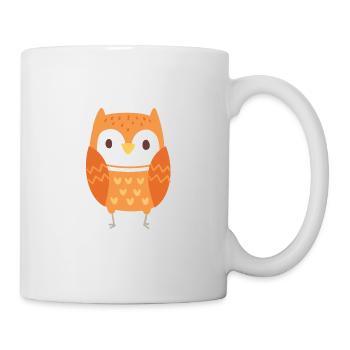 Eule - Tasse - Weiß - Rechts