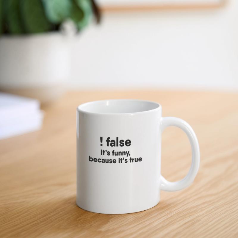 Programmeur blague Drôle d’humour programmeur Mug blanc