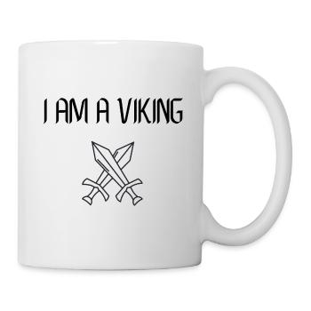 I AM A VIKING - Mug - white - Right