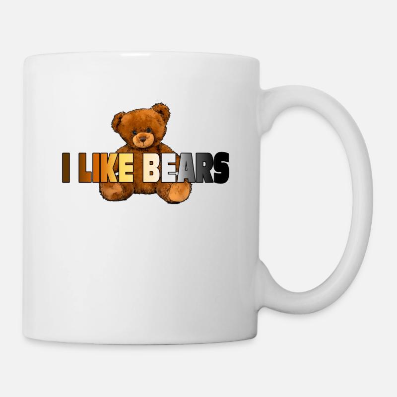 Gay bear - Tasse - Weiß