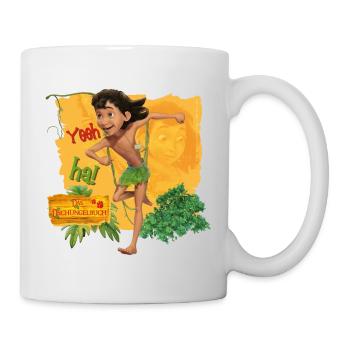 Das Dschungelbuch Mogli Am Rennen - Tasse - Weiß - Rechts