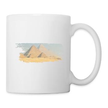 Paintbrush Pyramiden - Tasse - Weiß - Rechts