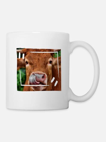 Du boeuf - Mug blanc - blanc