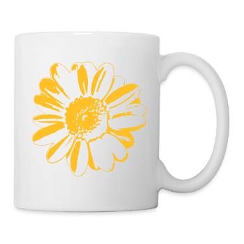 Flower Daisy - Tasse - Weiß - Rechts
