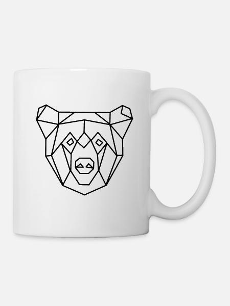 Bär - Tasse - Weiß