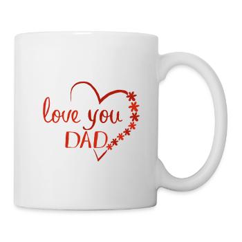 love you dad i love dad - Mug - white - Right