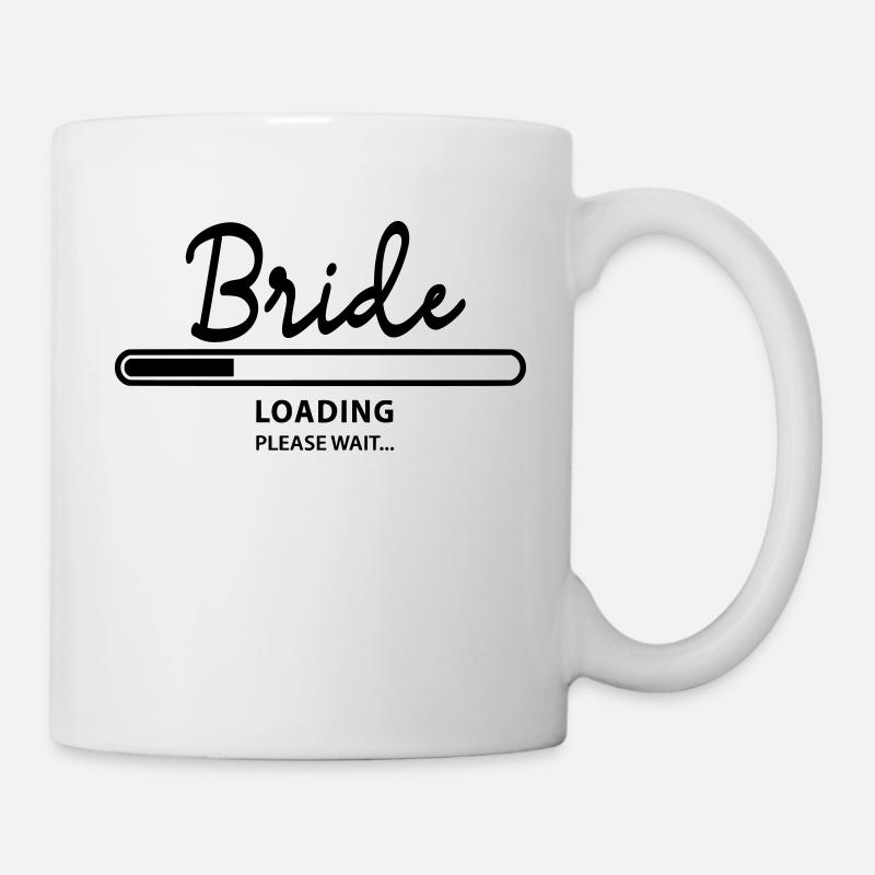 bride loading - Mug - white