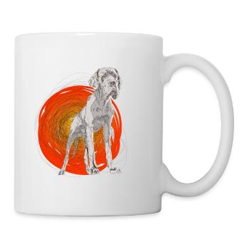 Great Dane - Mug - white - Right