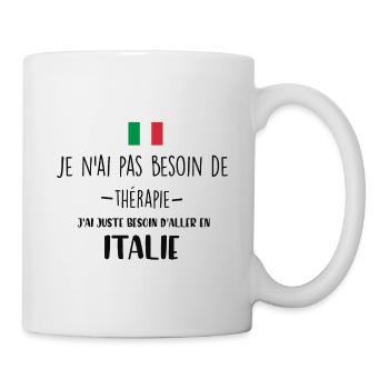 ITALIE - Mug blanc - blanc - Droite