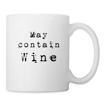May contain wine - Mug - white - Right
