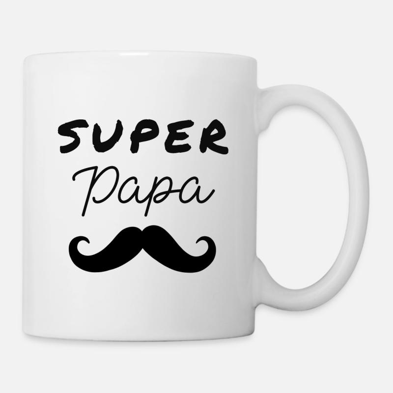 Super Papa - Mug blanc - blanc