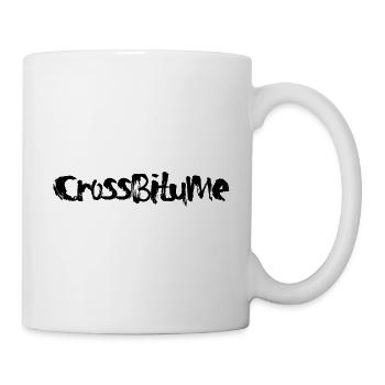 cross bitumen motorcycle - Mug - white - Right
