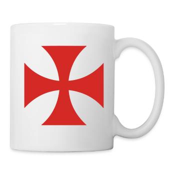 Templar Cross - Mug - white - Right