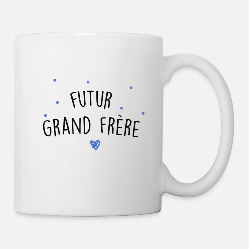 futur grand frère - Mug blanc - blanc
