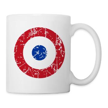 Cocarde française - Mug blanc - blanc - Droite