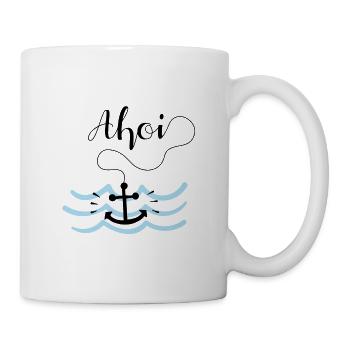 Ahoi - Tasse - Weiß - Rechts