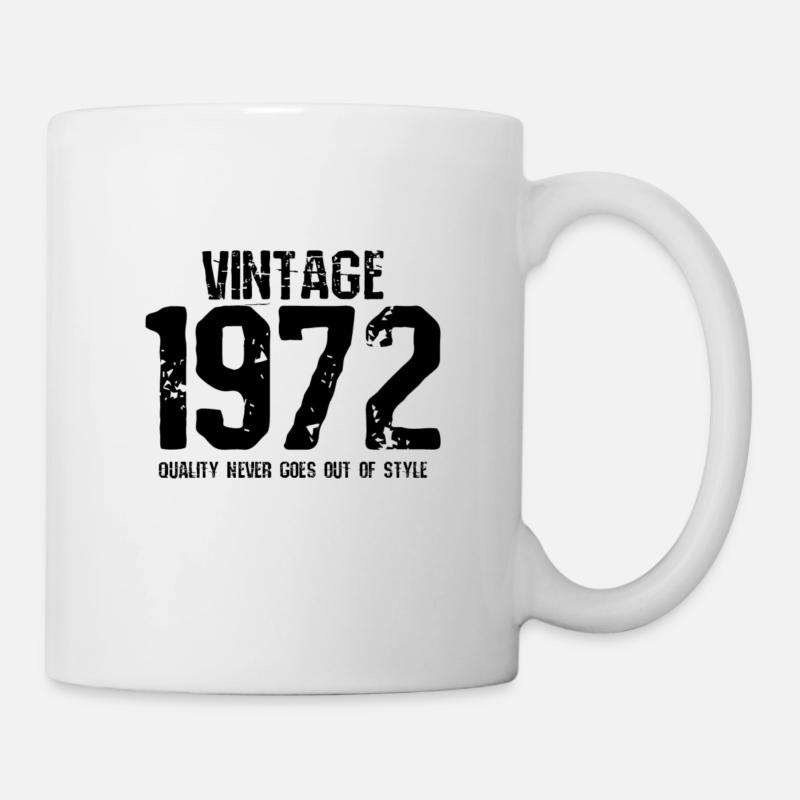 1972 - Mug blanc - blanc