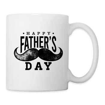 HappyFatherDay2(Black) - Mug blanc - blanc - Droite