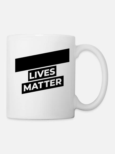 black lives matter - Tasse - Weiß