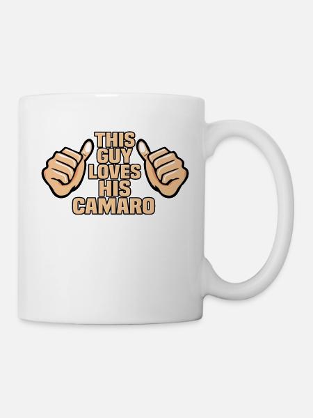 Dieser Typ liebt seine Kamera - Tasse - Weiß