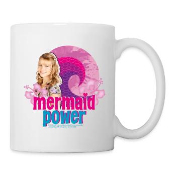Mako Einfach Meerjungfrau Lyla - Tasse - Weiß - Rechts