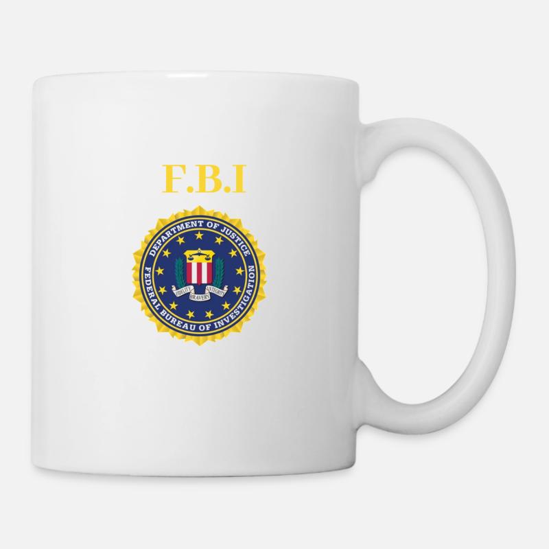 FBI - Tasse - Weiß