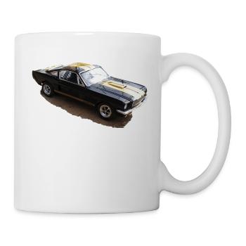 Oldtimer auto - Mug - white - Right