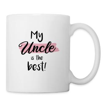 Mon oncle, c’est le meilleur ! - Mug blanc - blanc - Droite