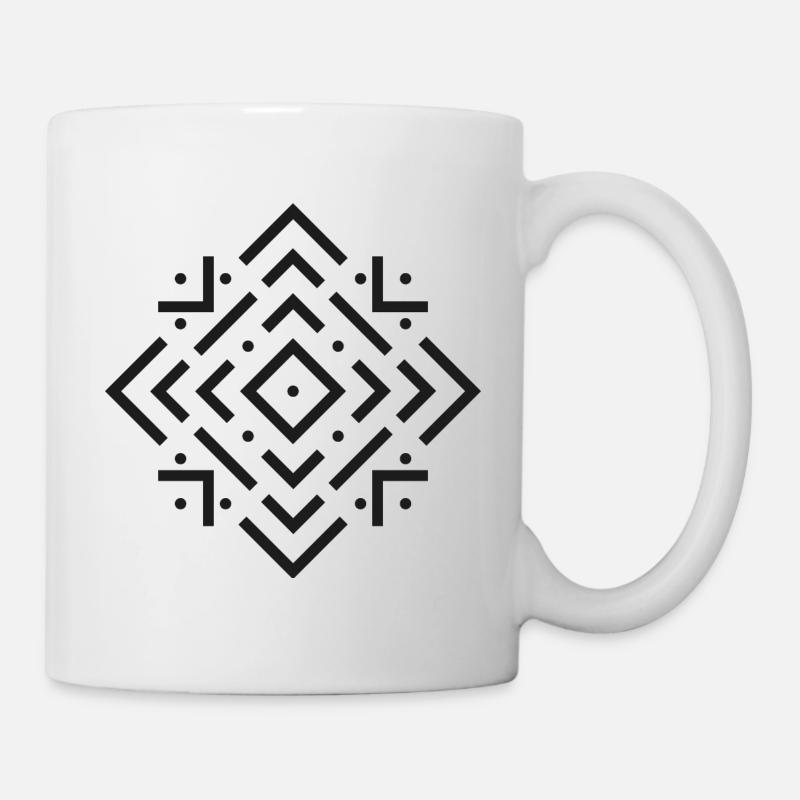 Aztek - Tasse - Weiß