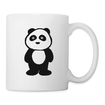 Panda Tier Pandaliebhaber Pandababy Geschenk - Tasse - Weiß - Rechts