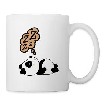 Sleepy panda - Mug - white - Right