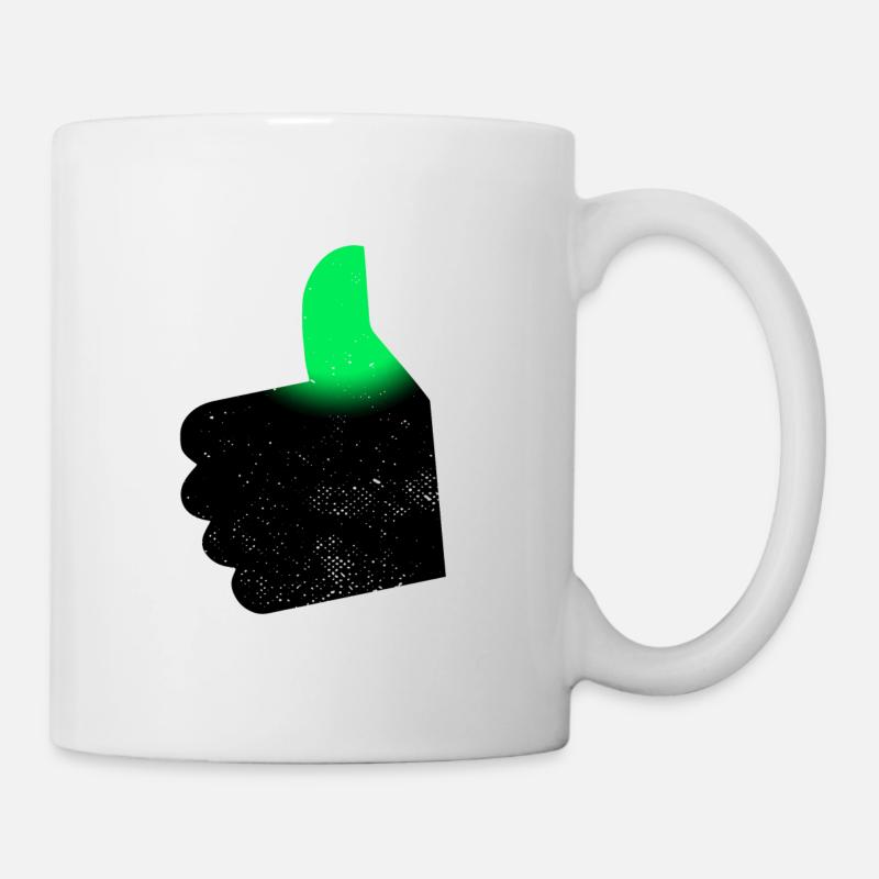 Garten Grüner Daumen - Tasse - Weiß