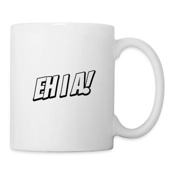 Eh i a! Ja ich auch Österreichisch Wieneierisch - Tasse - Weiß - Rechts