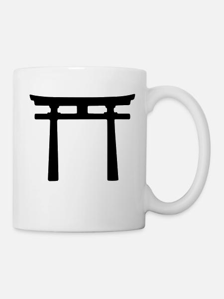 Japanese Torii design - Mug - white