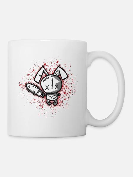 Evil Pets - Rabbit 1 - Mug - white