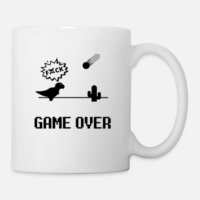 GAME OVER - Mug - white