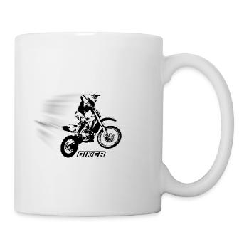biker - Tazza - bianco - Destra