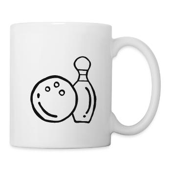 Bowling Bowling Bowler Bowling Bowling Gift - Mug - white - Right
