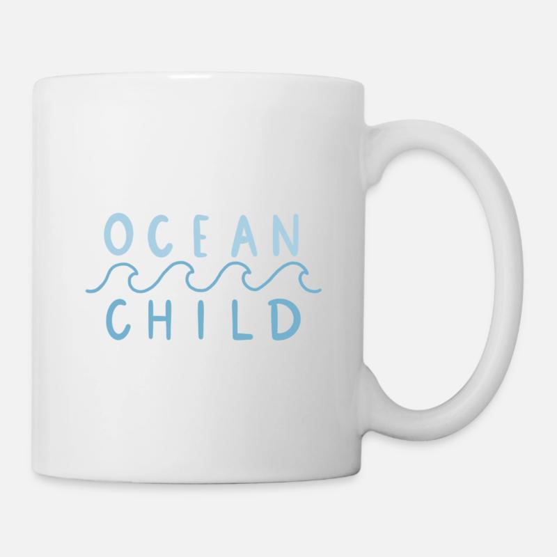 Ocean child - Mug - white