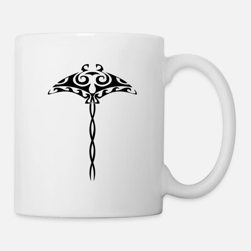 Tattoo polynesian mantra maori - Tasse - Weiß