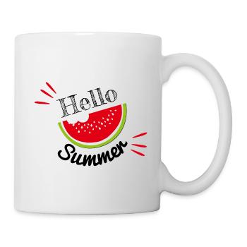 Summer Melone - Tasse - Weiß - Rechts