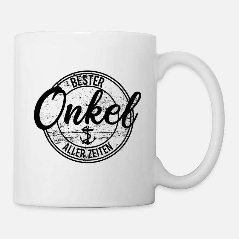 Meilleur oncle de tous les temps - Mug blanc - blanc