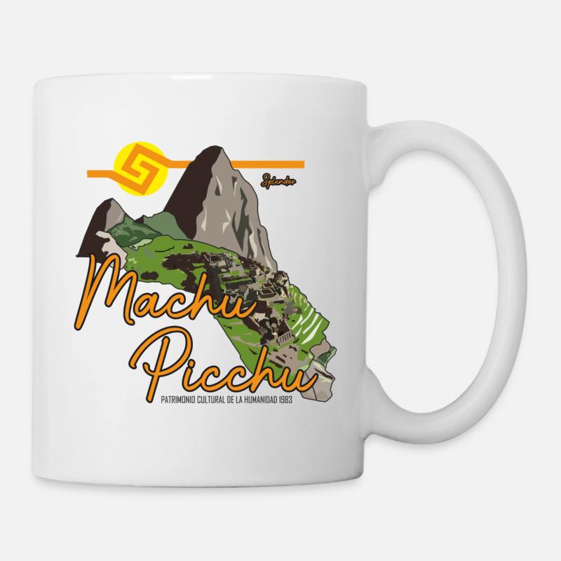 Machu Picchu -Cuzco Pérou - Mug blanc - blanc