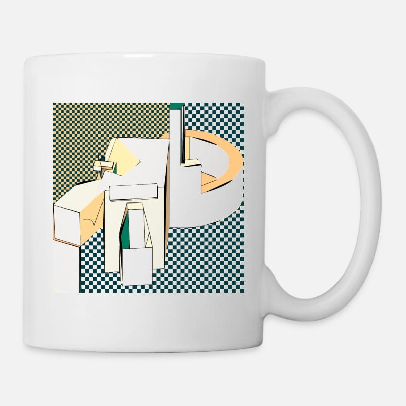 Architecture 001 - Mug blanc - blanc