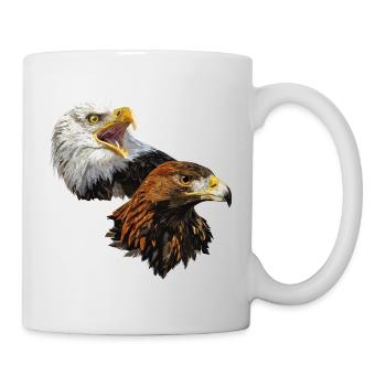 American Pigargo and Golden Eagle - Mug - white - Right