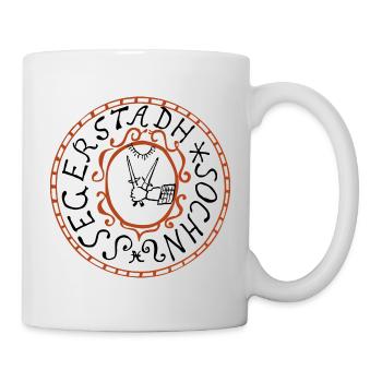 SCEAU DE LA PAROISSE DE SEGERSTA - Mug blanc - blanc - Droite